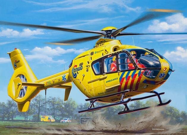 Revell Airbus Helikopterit EC135 ANWB 1:72 hinta ja tiedot | LEGOT ja rakennuslelut | hobbyhall.fi