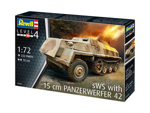 Revell 15 cm Panzerwerfer 42 auf sWS 1:72 hinta ja tiedot | LEGOT ja rakennuslelut | hobbyhall.fi