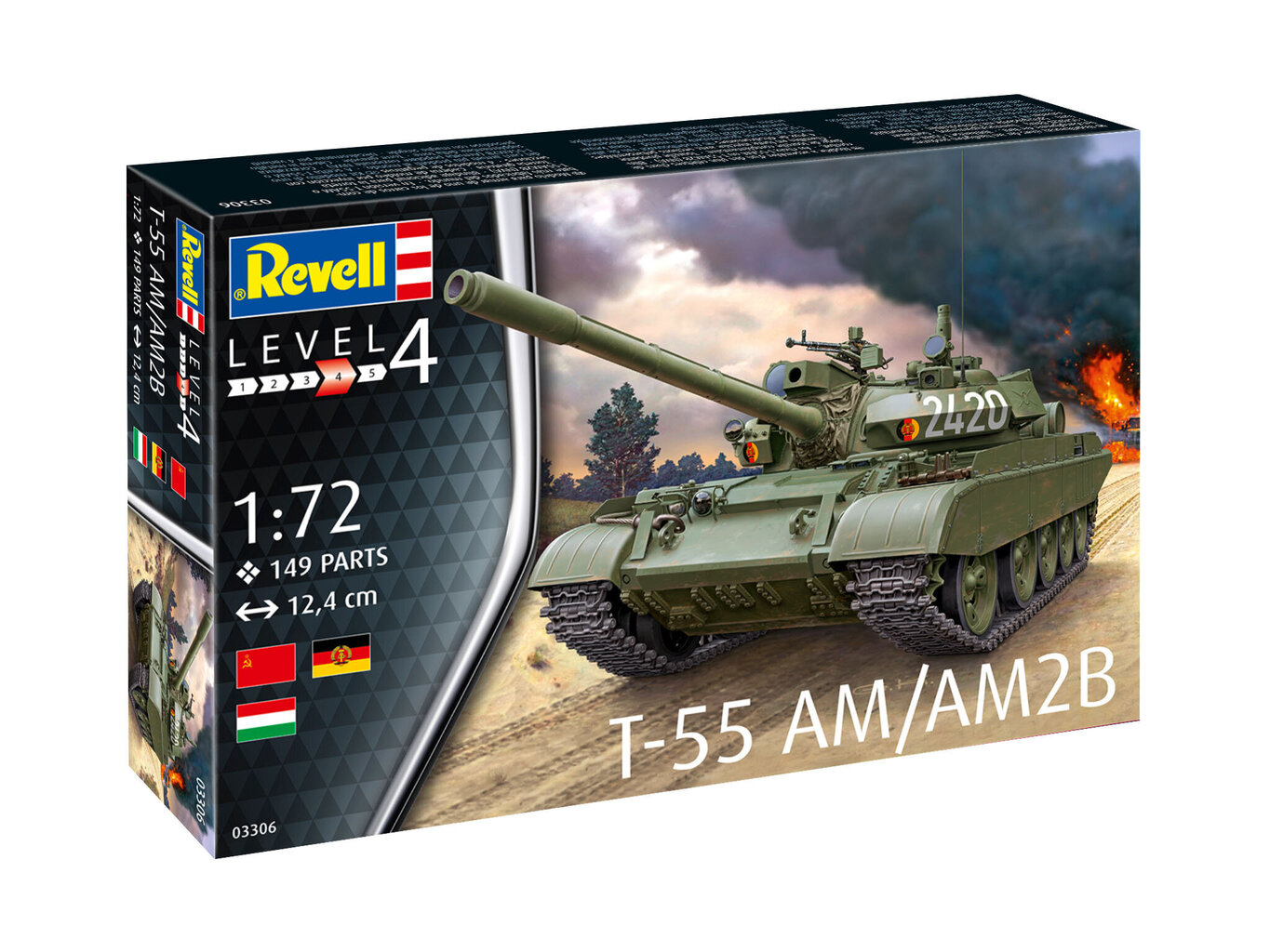 Revell T-55AM / T-55AM2B 1:72 hinta ja tiedot | LEGOT ja rakennuslelut | hobbyhall.fi