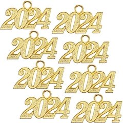 200. 2024 valmistujaiskorut 2024 Year Charms riipus hinta ja tiedot | Rannekorut | hobbyhall.fi