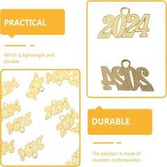 200. 2024 valmistujaiskorut 2024 Year Charms riipus hinta ja tiedot | Rannekorut | hobbyhall.fi