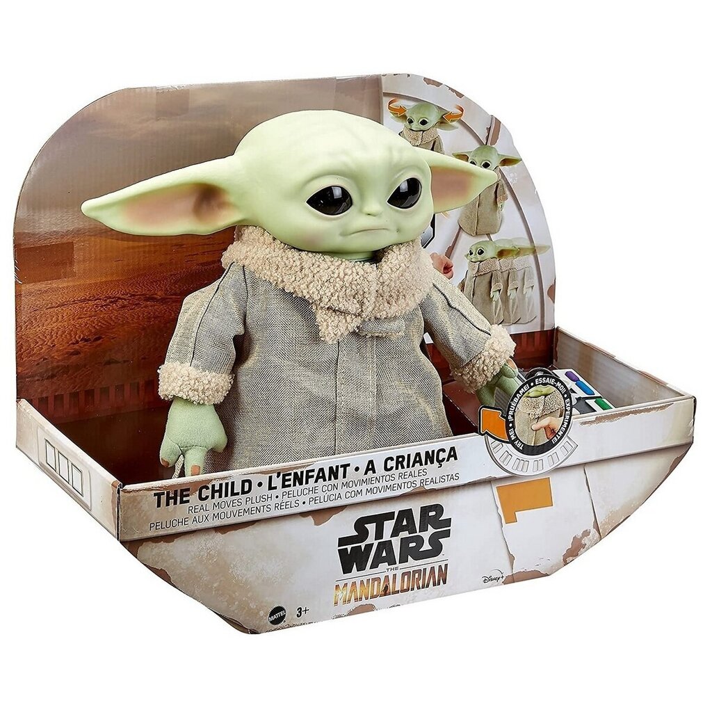 PELUCHE SIMBA STAR WARS THE MANDALORIAN THE CHILD BABY YODA 30 CM.