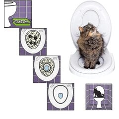 Cat Toilet Training Kit Auta kouluttamaan kissaasi käyttämään wc:tä hinta ja tiedot | Puhelimen kuoret ja kotelot | hobbyhall.fi