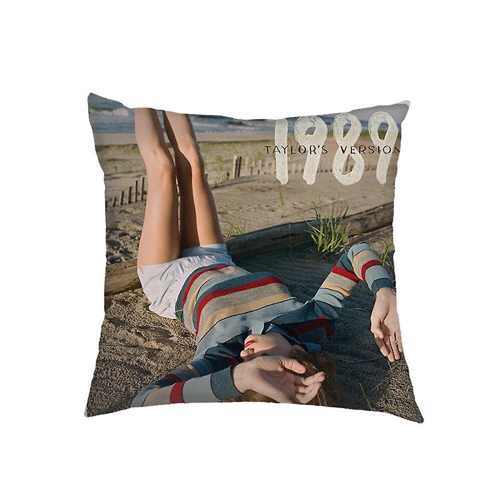 2024 Taylor Swift tyynynpäällinen heittotyynyliina sohva auton kotitoimiston sisustus 45cm*45cm väri：B hinta ja tiedot | Tyynyt | hobbyhall.fi