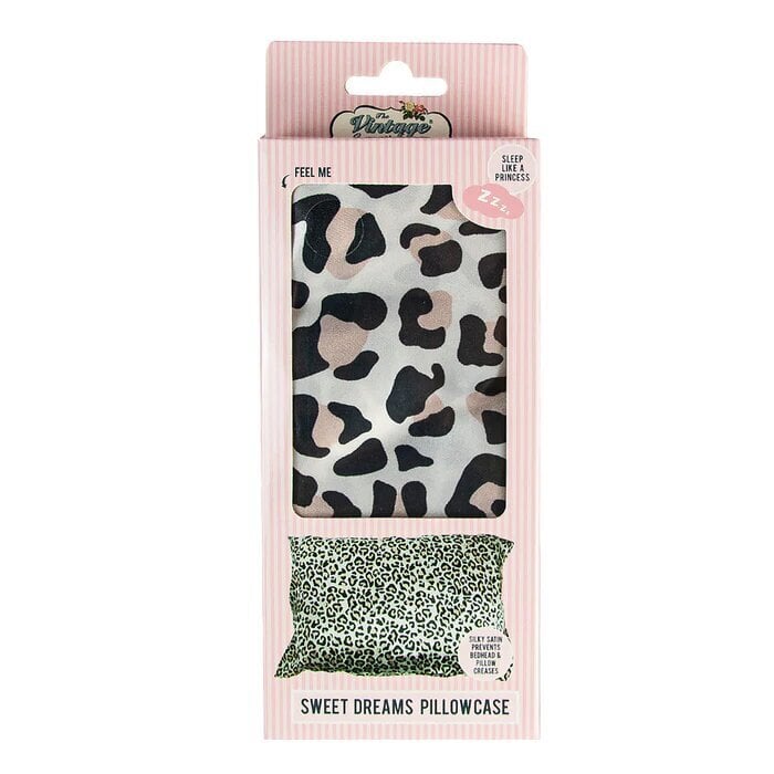 Sweet Dreams tyynyliina Leopard Print hinta ja tiedot | Pussilakanat ja tyynyliinat | hobbyhall.fi