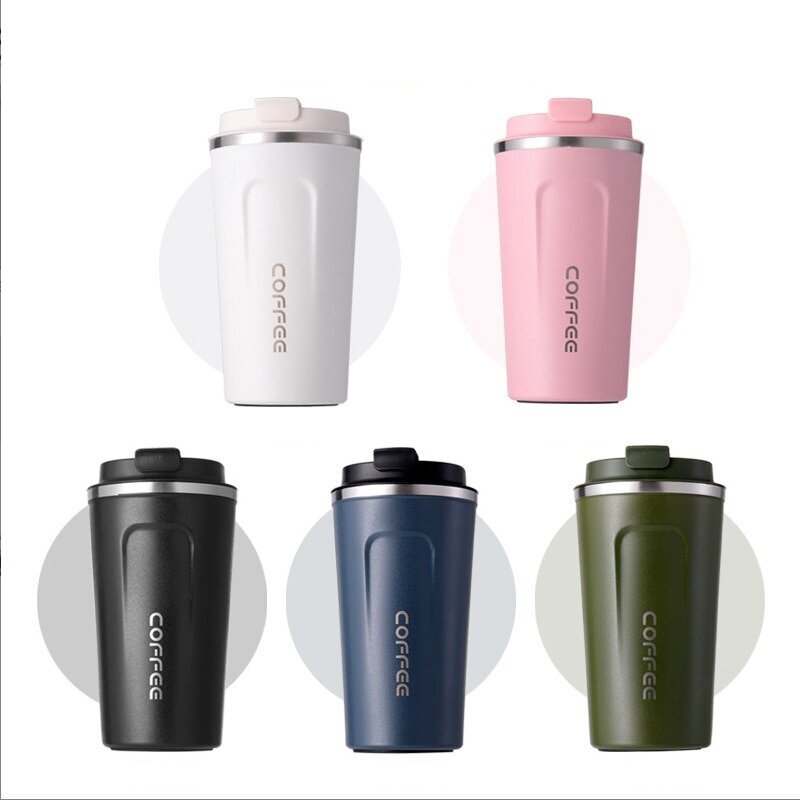 1kpl 500 ml ruostumattomasta teräksestä valmistettu digitaalinen kahvimuki LED lämpötilanäyttö Travel Thermos Cup hinta ja tiedot | Juomapullot | hobbyhall.fi