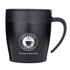 Kahva Kahvimuki Ruostumattomasta teräksestä Kupit Tyhjiöpullo Vesipullo Bussiness Kannettava Thermo Cup hinta ja tiedot | Juomapullot | hobbyhall.fi