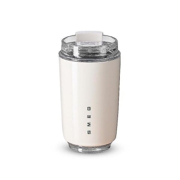 Smeg Thermos Cup kuumaa kahvia eristetty lämpötermosmuki urheilupullo lokerolla Vesivalkoinen termospullo 350ml-Xin hinta ja tiedot | Juomapullot | hobbyhall.fi