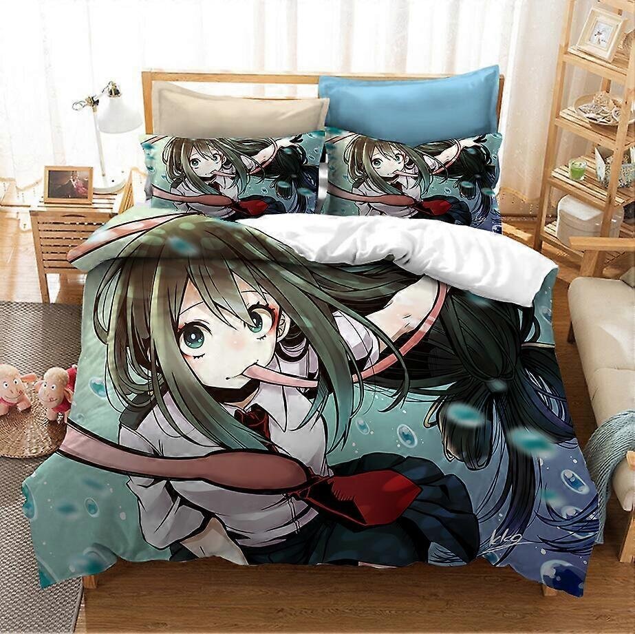 A981 Lakanat Vuodesetti Japan Anime My Hero Academia Pussilakanat Ja Tyynyliinat_200x200cm 78x78in hinta ja tiedot | Pussilakanat ja tyynyliinat | hobbyhall.fi