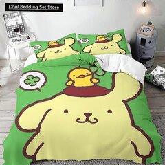 B443 Lakanat Pussilakana Pompompurin Pussilakana Moniosainen Vuodevaatteet Setti Peitto_135x200cm 53x78in hinta ja tiedot | Pussilakanat ja tyynyliinat | hobbyhall.fi