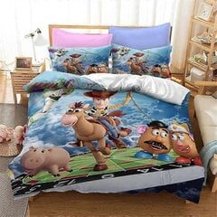 Y676 Lakanat 3D-Painetut Anime-Vuodevaatteet, Toy Story -Peitto, Sarjakuva Periphe_200x200cm 78x78in hinta ja tiedot | Pussilakanat ja tyynyliinat | hobbyhall.fi