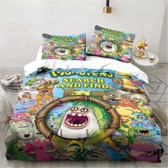 A147 Lakanat My Game Singing Monsters Vuodevaatteet Setit Peitto Peitto Peitto Duve_200x200cm 78x78in hinta ja tiedot | Pussilakanat ja tyynyliinat | hobbyhall.fi