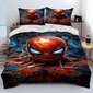 A88 Lakanat Spiderman Vuodevaatteet Setti Sängynpeite Universal, Irons Mans Lapset Pojat Be_200x200cm 78x78in hinta ja tiedot | Pussilakanat ja tyynyliinat | hobbyhall.fi