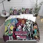 Y1649 Lakanat Monster High Cover Setit, Anime Kawaii Girls Pussilakanat, 3D Be_135x200cm 53x78in hinta ja tiedot | Pussilakanat ja tyynyliinat | hobbyhall.fi