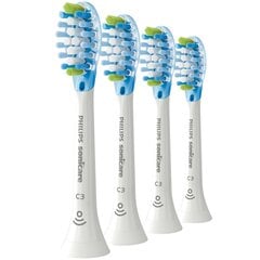 Vaihto sähköhammasharja Philips Sonicare Premium Plaque Control HX9044/17, 4 kpl, valkoinen hinta ja tiedot | Suuhygienia | hobbyhall.fi