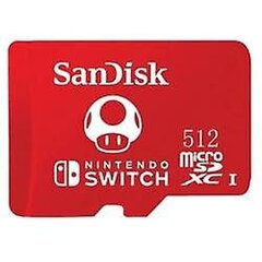 Sandisk 512gb Microsdxc Uhs-i -kortti Nintendo Switch 1:lle hinta ja tiedot | Puhelimen muistikortit | hobbyhall.fi