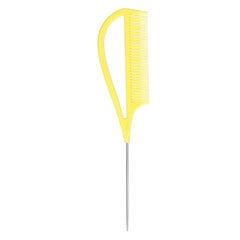 Hair Highlighting Tail Comb Antistaattinen hiusten muotoilukampa parturiin Home Keltainen hinta ja tiedot | Shampoot | hobbyhall.fi