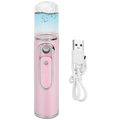 Nano Face Mist Sprayer USB Ladattava Kosteuttava Kosteuttava Kasvojen Kostutin Vaaleanpunainen hinta ja tiedot | Ilmankuivaimet | hobbyhall.fi