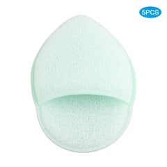 5kpl Meikinpuhdistuspuffi Hydrophilic Soft Exfoliator Kasvojenpuhdistustyyny työkalu Kasvojenpesu Puff Green hinta ja tiedot | Kosteuspyyhkeet, vanulaput ja vanupuikot | hobbyhall.fi