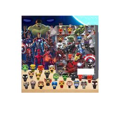 Joulun adventtikalenteri 24 päivän lähtölaskenta Avengers Marvelin joulun adventtikalenterilaatikolle hinta ja tiedot | Joulukoristeet | hobbyhall.fi