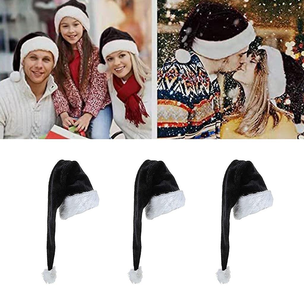 Carnival Christmas Hat Santa Hat Joululomahattu Unisex Velvet Comfort hatut hinta ja tiedot | Joulukoristeet | hobbyhall.fi