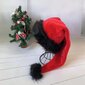 Velvet Santa Hat Mukava punainen jouluhattu joulujuhliin aikuisille hinta ja tiedot | Joulukoristeet | hobbyhall.fi