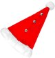 Joulupukin hattu kelloilla Joululomahattu Unisex Red Fluff Santa Hat hinta ja tiedot | Joulukoristeet | hobbyhall.fi