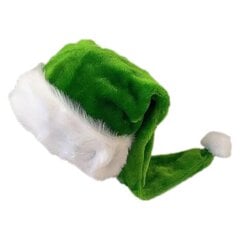 Joulupukin hattu aikuisille Unisex Velvet Comfort Extra Paksu Xmas Hat Joulun uudenvuoden juhlajuhla koristeellinen lomahattu hinta ja tiedot | Joulukoristeet | hobbyhall.fi