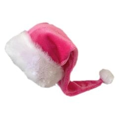 Joulupukin hattu aikuisille Unisex Velvet Comfort Extra Paksu Xmas Hat Joulun uudenvuoden juhlajuhla koristeellinen lomahattu hinta ja tiedot | Joulukoristeet | hobbyhall.fi