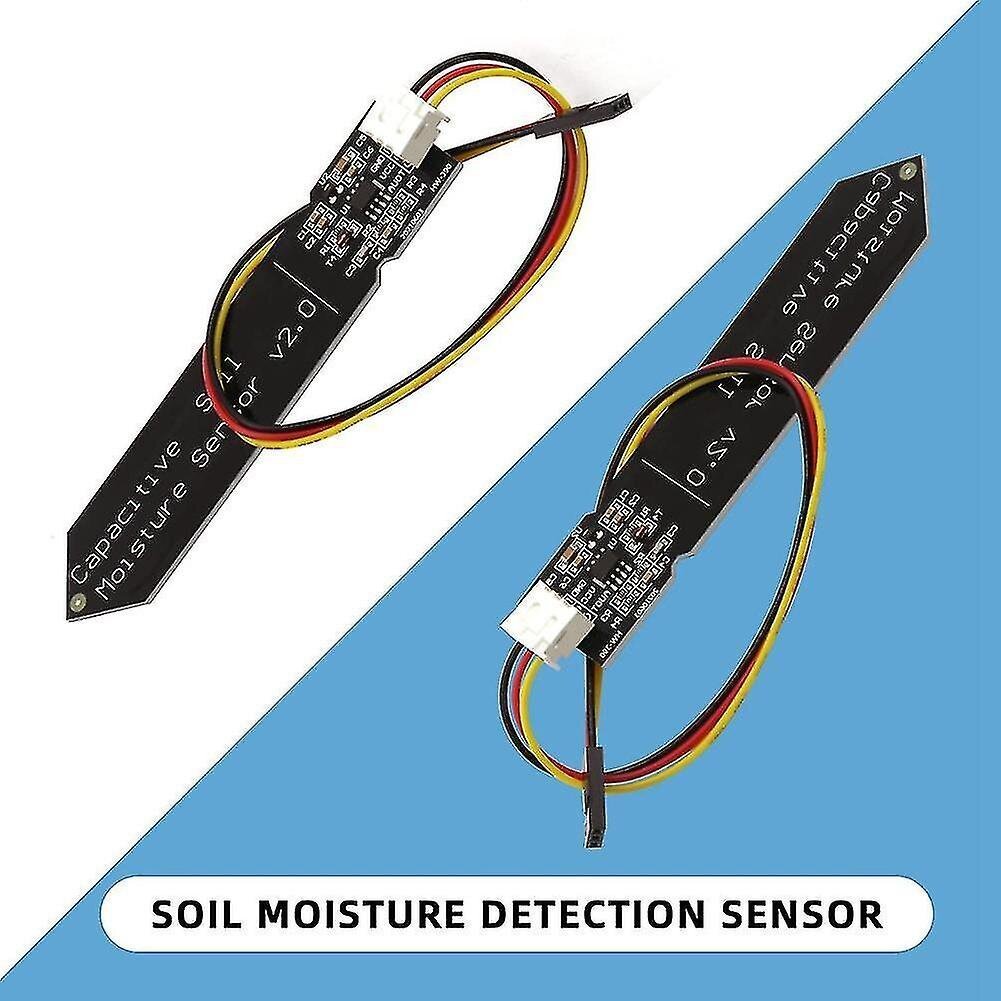 10 kpl kapasitiivinen maaperän kosteusanturimoduuli 3,3-5,5 V 3-napainen W/painovoiman korroosionkestävä hinta ja tiedot | Puutarhaletkut, kastelukannut ja muut kastelutarvikkeet | hobbyhall.fi