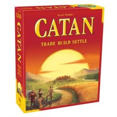 Catan, lautapeli 3-4 pelaajalle, perhepeli, pelaa lautapeliä ystävien kanssa hinta ja tiedot | Lautapelit ja älypelit | hobbyhall.fi