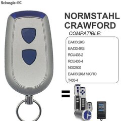 Normstahl Crawford Garage Fj?rrkontroll Normstahl Ea433 Fj?rrkontroll Garageport 43392mhz Rolling Code Ea433 2km 2 4ks Gate Control [DB] Style1 hinta ja tiedot | Mikrokontrollerit | hobbyhall.fi