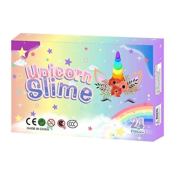 Adventtikalenteri 2023 - Slime Advent Calendar Joulukalenteri Joululelut40 hinta ja tiedot | Joulukuusen koristeet | hobbyhall.fi