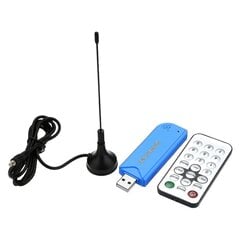 Mini Kannettava Digital Usb 2.0 Tv-tikku: Dvb-t + Dab + Fm Rtl2832u + Fc0012-sirutuki Sdr-viritinvastaanotin hinta ja tiedot | TV- ja FM-vastaanottimet, videokaappauskortit | hobbyhall.fi