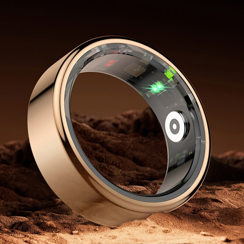 Smart Ring Fitness Health Tracker Titanium Alloy Finger Ring Fo hinta ja tiedot | Aktiivisuusrannekkeet | hobbyhall.fi