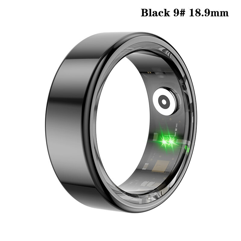 Smart Ring Fitness Health Tracker Titanium Alloy Finger Ring Fo hinta ja tiedot | Aktiivisuusrannekkeet | hobbyhall.fi