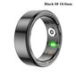 Smart Ring Fitness Health Tracker Titanium Alloy Finger Ring Fo hinta ja tiedot | Aktiivisuusrannekkeet | hobbyhall.fi