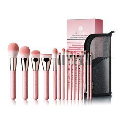 Eigshow Beauty 15 Brush Set Series Jade Misty Rose hinta ja tiedot | Meikkisiveltimet ja meikkisienet | hobbyhall.fi