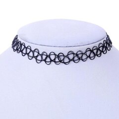 2-pack Choker kaulakoru / Halsband - Yksi koko Svart one size hinta ja tiedot | Korusetit | hobbyhall.fi