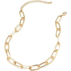 Söpö Gold Chain Choker kaulakoru naisille Kullattu Clip Paksu Chain Layer Kaulakoru Naisten Trendikäs koru hinta ja tiedot | Korusetit | hobbyhall.fi