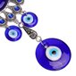 Blue Eye Riipus Korut Luck Blessing Metalli Lasi Materiaali Kannettava koristeellinen Evil Eye riippuva koriste puutarhataloon hinta ja tiedot | Korusetit | hobbyhall.fi