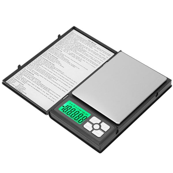 Kannettava digitaalinen taskuvaaka BDS 1108-1 elektroninen vaaka kultakorujen punnitsemiseen 2kg/0,1g hinta ja tiedot | Korusetit | hobbyhall.fi