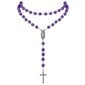 Kaulakoru Cross Pearl Fashion korut B1763 violetti hinta ja tiedot | Korusetit | hobbyhall.fi