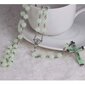 Kirkas Valoisa Rosary Beads -kaulakoru - Katoliset uskonnolliset korut hinta ja tiedot | Korusetit | hobbyhall.fi