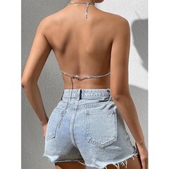 Naisten seksikäs koru Pearl Halter Neck Backless Body Chain Bra hinta ja tiedot | Korusetit | hobbyhall.fi