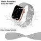 Apple Watch Strap iWatch Series 8 7 6 5 4 3 Ultra SE(2/1), 42mm/44mm/45mm-L, 42mm/44mm/45mm-L, musta/valkoinen/harmaa yhteensopivat kolmen pakkauksen hihnat hinta ja tiedot | Älykellojen ja aktiivisuusrannekkeiden lisätarvikkeet | hobbyhall.fi