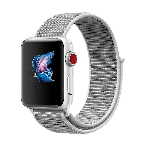 Ranneke Apple Watchille 44mm 40mm 45mm 41mm 42mm 38mm 49mm Sport Nylon Rannekello Ranneke hinta ja tiedot | Älykellojen ja aktiivisuusrannekkeiden lisätarvikkeet | hobbyhall.fi