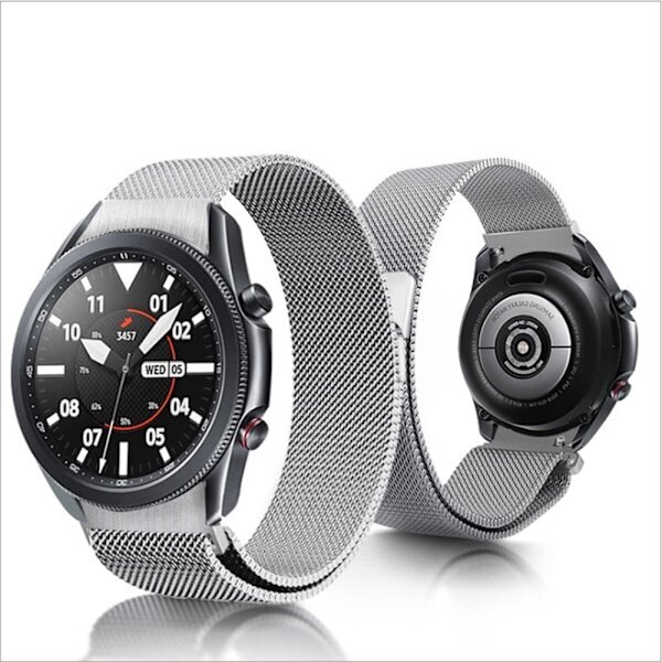 20 mm:n käsivarsinauha, joka on yhteensopiva Samsung Galaxy Watch 5/5 Pro/ Watch 4/ Watch 4 Classic/Active/Active 2/Galaxy Watch 3 41mm/ Watch 42mm/Gear S2 kanssa hinta ja tiedot | Älykellojen ja aktiivisuusrannekkeiden lisätarvikkeet | hobbyhall.fi