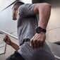 Samsung Gear S3 / Galaxy Watch 46 mm rannekoru 22 mm musta hinta ja tiedot | Älykellojen ja aktiivisuusrannekkeiden lisätarvikkeet | hobbyhall.fi