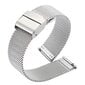 12mm soveltuva Dw ruostumaton teräs 06 metalliverkko hihnalla Apple Samsung Watch3 Milano Nice kaksinkertainen taitettava solki Huawei Gt2 hinta ja tiedot | Älykellojen ja aktiivisuusrannekkeiden lisätarvikkeet | hobbyhall.fi